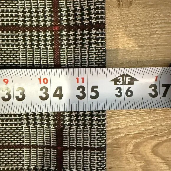 Calvin Klein Black White Houndstooth Plaid Short Sleeve Midi Knee Sheath Dress 8 - Picture 12 of 12